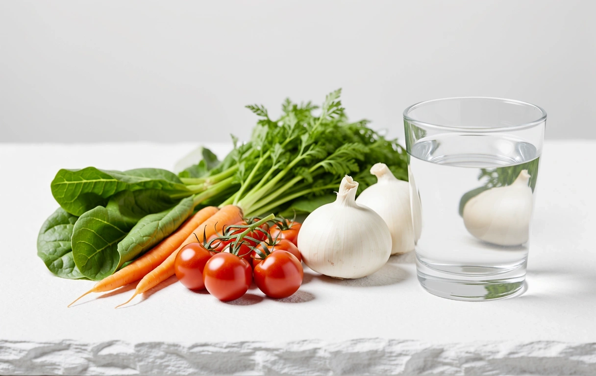 Frische gesunde Ernährung